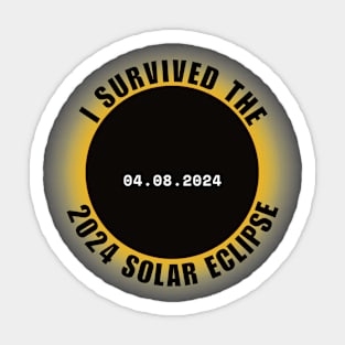 I Survived The 2024 Solar Eclipse Sticker